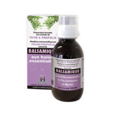 Balsamic Throat Syrup, with thyme and propolis - Holistica 150ml