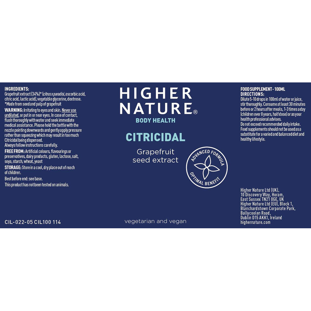 Citricidal-100ml-label